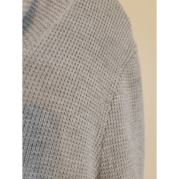 Lauren Ralph Lauren Women's Cowl Neck Knit Sweater Pullover Gray Size Medium - Picture 8 of 8